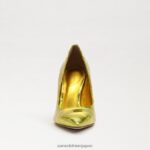 jp Sam Edelman 女性 ヘーゼル色のポインテッドトゥヒール ミモザゴールドメタリック 4NFV0P155 履物 - Image 3