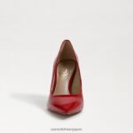 jp Sam Edelman 女性 ヘーゼル色のポインテッドトゥヒール ルビーレッドのパテントレザー 4NFV0P161 履物 - Image 3