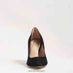 jp Sam Edelman 女性 ヘーゼル色のポインテッドトゥヒール 黒いスエード 4NFV0P162 履物 - Image 3