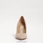 jp Sam Edelman 女性 ヘーゼル色のポインテッドトゥヒール カプチーノ スエード 4NFV0P163 履物 - Image 3