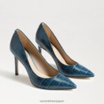 jp Sam Edelman 女性 ヘーゼル色のポインテッドトゥヒール 野生のインディゴ 4NFV0P149 履物