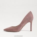 jp Sam Edelman 女性 ヘーゼル色のポインテッドトゥヒール テラコッタローズ 4NFV0P145 履物 - Image 4