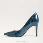 jp Sam Edelman 女性 ヘーゼル色のポインテッドトゥヒール 野生のインディゴ 4NFV0P149 履物 - Image 4