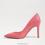 jp Sam Edelman 女性 ヘーゼル色のポインテッドトゥヒール カリプソコーラル 4NFV0P156 履物 - Image 4