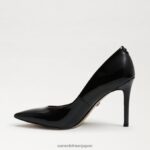 jp Sam Edelman 女性 ヘーゼル色のポインテッドトゥヒール ブラックパテント 4NFV0P159 履物 - Image 4