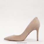 jp Sam Edelman 女性 ヘーゼル色のポインテッドトゥヒール カプチーノ スエード 4NFV0P163 履物 - Image 4