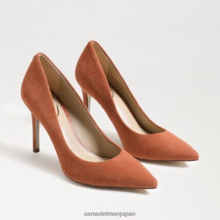 jp Sam Edelman 女性 ヘーゼル色のポインテッドトゥヒール 粉をまぶした粘土 4NFV0P165 履物