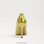 jp Sam Edelman 女性 ヘーゼル色のポインテッドトゥヒール ミモザゴールドメタリック 4NFV0P155 履物 - Image 5