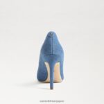 jp Sam Edelman 女性 ヘーゼル色のポインテッドトゥヒール ウォッシュドインディゴ 4NFV0P141 履物 - Image 5