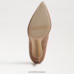jp Sam Edelman 女性 ヘーゼル色のポインテッドトゥヒール クオイオ 4NFV0P144 履物 - Image 6
