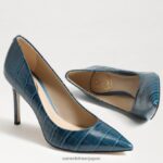 jp Sam Edelman 女性 ヘーゼル色のポインテッドトゥヒール 野生のインディゴ 4NFV0P149 履物 - Image 6