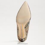 jp Sam Edelman 女性 ヘーゼル色のポインテッドトゥヒール ブロンズ 4NFV0P138 履物 - Image 6