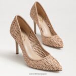 jp Sam Edelman 女性 ヘーゼル色のポインテッドトゥヒール 暖かい日焼け 4NFV0P140 履物 - Image 7
