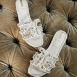 jp Sam Edelman 女性 ベイ16 スライドサンダル 卵の殻の革 4NFV0P535 履物 - Image 8