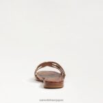 jp Sam Edelman 女性 ベイスライドサンダル アーモンドの特許 4NFV0P20 履物 - Image 5