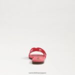 jp Sam Edelman 女性 ベイスライドサンダル カリプソコーラル 4NFV0P11 履物 - Image 5