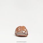 jp Sam Edelman 女性 ベイスライドサンダル サドルレザー 4NFV0P14 履物 - Image 3