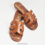 jp Sam Edelman 女性 ベイスライドサンダル サドルレザー 4NFV0P14 履物 - Image 7