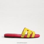 jp Sam Edelman 女性 ベイスライドサンダル ミモザイエロー/ウルトラフューシャ 4NFV0P7 履物 - Image 2