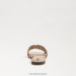 jp Sam Edelman 女性 ベイフルール スライドサンダル ブナ材 4NFV0P623 履物 - Image 5