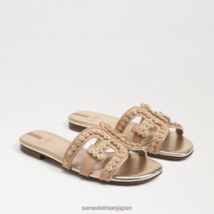 jp Sam Edelman 女性 ベイフルール スライドサンダル ブナ材 4NFV0P623 履物