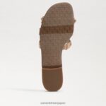 jp Sam Edelman 女性 ベイフルール スライドサンダル ブナ材 4NFV0P623 履物 - Image 6