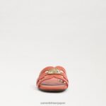 jp Sam Edelman 女性 ベイラディアント スライドサンダル テラコッタピンク 4NFV0P577 履物 - Image 3