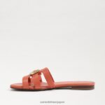 jp Sam Edelman 女性 ベイラディアント スライドサンダル テラコッタピンク 4NFV0P577 履物 - Image 4