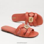 jp Sam Edelman 女性 ベイラディアント スライドサンダル テラコッタピンク 4NFV0P577 履物 - Image 7