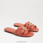 jp Sam Edelman 女性 ベイラディアント スライドサンダル テラコッタピンク 4NFV0P577 履物