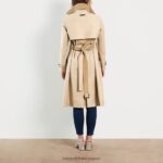 jp Sam Edelman 女性 ベルト付きトレンチコート 白樺 4NFV0P1176 衣服 - Image 4
