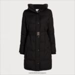 jp Sam Edelman 女性 ベルト付きピローカラーパフ 黒 4NFV0P1300 衣服 - Image 5