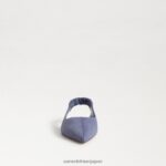 jp Sam Edelman 女性 ホイットニー スリングバック ポインテッドトゥ フラット ダスティバイオレット 4NFV0P740 履物 - Image 3