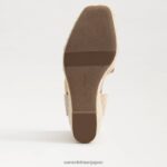jp Sam Edelman 女性 ボーン エスパドリーユ ウェッジ サンダル 自然 4NFV0P246 履物 - Image 6