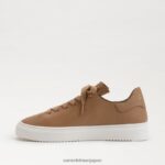 jp Sam Edelman 女性 ポピー レースアップスニーカー キャメル 4NFV0P311 履物 - Image 4