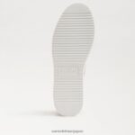 jp Sam Edelman 女性 ポピー レースアップスニーカー キャメル 4NFV0P311 履物 - Image 6