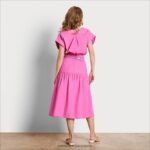 jp Sam Edelman 女性 マイラのスカート フィジーの花 4NFV0P1090 衣服 - Image 4