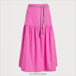 jp Sam Edelman 女性 マイラのスカート フィジーの花 4NFV0P1090 衣服 - Image 5