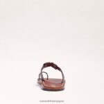jp Sam Edelman 女性 マキシム トゥリング サンダル メープルバーボン 4NFV0P256 履物 - Image 5