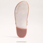 jp Sam Edelman 女性 マルギット トゥリングサンダル アンバーゴールド 4NFV0P257 履物 - Image 6