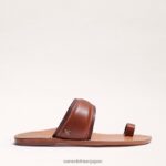 jp Sam Edelman 女性 マルギット トゥリングサンダル メープルブラウン 4NFV0P261 履物 - Image 2