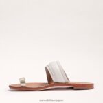 jp Sam Edelman 女性 マルギット トゥリングサンダル モダンなアイボリー 4NFV0P259 履物 - Image 4