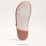 jp Sam Edelman 女性 マルギット トゥリングサンダル 黒い革 4NFV0P258 履物 - Image 6