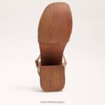 jp Sam Edelman 女性 マルグリット プラットフォーム ブロックヒール サドル 4NFV0P659 履物 - Image 6