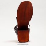 jp Sam Edelman 女性 マルグリット プラットフォーム ブロックヒール ブラックパテント 4NFV0P660 履物 - Image 6