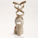 jp Sam Edelman 女性 マルゲリータ エスパドリーユ ウェッジ サンダル 自然 4NFV0P85 履物 - Image 5