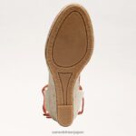 jp Sam Edelman 女性 マルゲリータ エスパドリーユ ウェッジ サンダル バーントオレンジ 4NFV0P86 履物 - Image 6