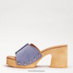 jp Sam Edelman 女性 マルシア プラットフォーム サンダル 青 4NFV0P62 履物 - Image 4