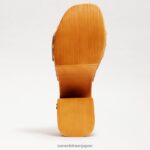 jp Sam Edelman 女性 マルシア プラットフォーム サンダル ベージュ 4NFV0P61 履物 - Image 6