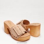 jp Sam Edelman 女性 マルシア プラットフォーム サンダル ベージュ 4NFV0P61 履物 - Image 7